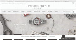 Desktop Screenshot of juwelier-leopold.de